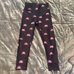XS Free People, leggings, louts flower print🪷 RARE PRINT!